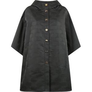 Max Mara, Dames, Jassen, Zwart, Maat: ONE Size Poliester,