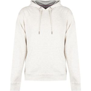 Champion - Hoodie - Wit - Heren - Katoen