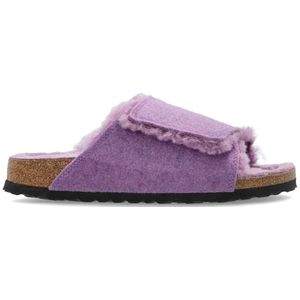 Birkenstock, Dames, Schoenen, Paars, Maat: 37 EU Wol,