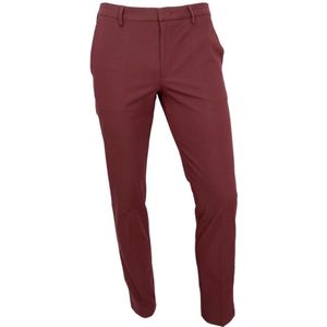 Hugo, Heren, Broeken, Rood, Maat: L Katoen,