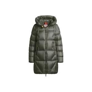 Parajumpers Janet Puffer Jas , Green , Dames , Maat: L