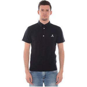 Daniele Alessandrini, Heren, Tops, Zwart, Maat: XL Katoen,