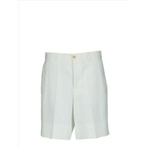 Alexander McQueen, Heren, Korte broeken, Wit, Maat: S Katoen,