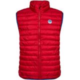 North Sails - Crozet - Vest - Rood - Gerecycled Waterafstotend Ripstop