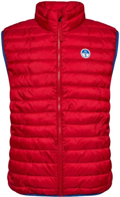 North Sails - Crozet - Vest - Rood - Gerecycled Waterafstotend Ripstop