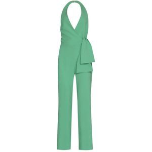 Pinko, Dames, Jumpsuits & Playsuits, Groen, Maat: XS Poliester,