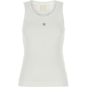 Givenchy, Dames, Tops, Wit, Maat: M Katoen,