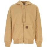 Carhartt Wip - Hooded Eldon Sweat Jacket - Bruin - Katoenmix