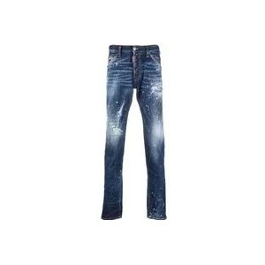 Dsquared2 Slim-fit Jeans , Blue , Heren , Maat: M