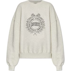 Rotate Birger Christensen, Dames, Sweatshirts & Hoodies, Grijs, Maat: S Katoen,
