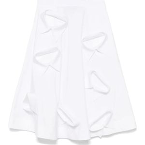 Moschino, Dames, Rokken, Wit, Maat: XS Zijde,