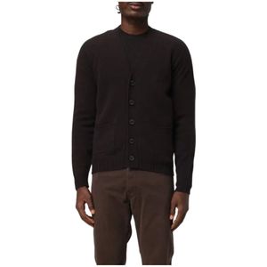 Drumohr, Heren, Truien, Bruin, Maat: M Wol,