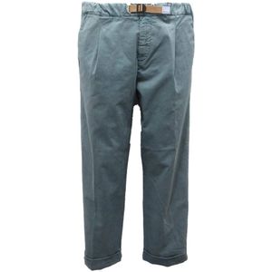 White Sand, Heren, Broeken, Blauw, Maat: XS Katoen,