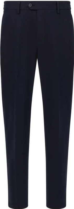 Boggi Milano - Chino Broeken - Blauw - Katoen
