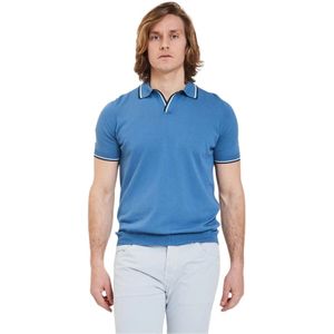 Gran Sasso, Heren, Tops, Blauw, Maat: M