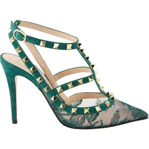 Valentino Garavani, Dames, Schoenen, Groen, Maat: 36 EU
