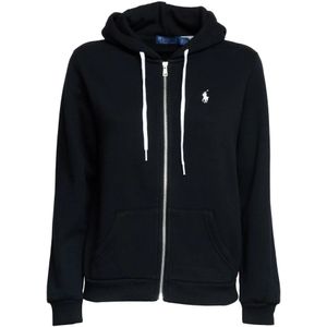 Polo Ralph Lauren - Sweatvest - Zwart - Capuchon - Lange Mouw