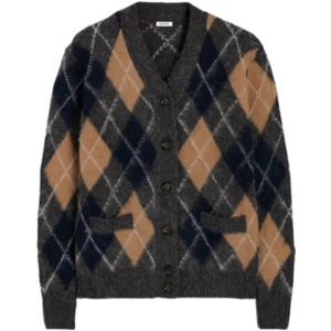 Aspesi, Dames, Truien, Grijs, Maat: XS Wol,