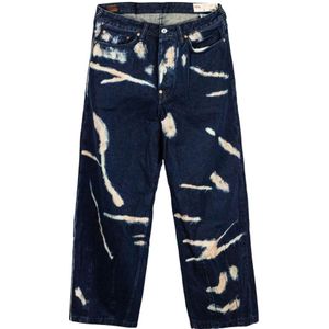 Evisu, Heren, Jeans, Blauw, Maat: W32