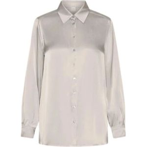 Marella, Dames, Blouses & Shirts, Beige, Maat: XS