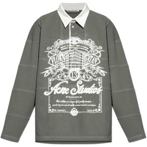 Acne Studios, Heren, Tops, Groen, Maat: XL Katoen,