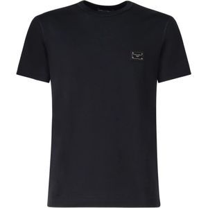 Dolce & Gabbana, Heren, Tops, Blauw, Maat: M Katoen,