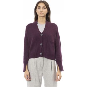 Alpha Studio, Dames, Truien, Rood, Maat: XL