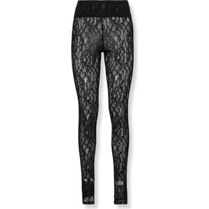 Msgm, Dames, Broeken, Zwart, Maat: M Polyamide,