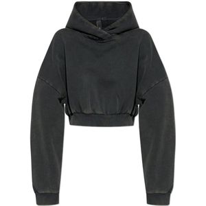 Entire Studios, Dames, Sweatshirts & Hoodies, Grijs, Maat: 2XS Katoen,