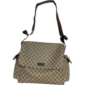 Gucci Vintage, Dames, Pre-owned, Beige, Maat: ONE Size