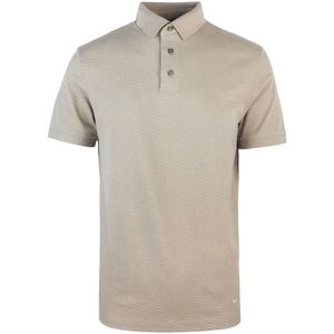 Emporio Armani, Heren, Tops, Beige, Maat: XL Katoen,