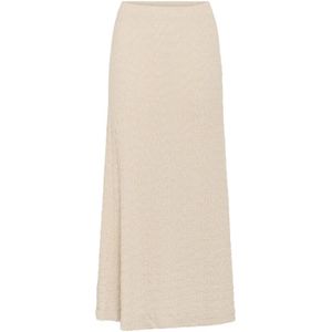 InWear, Dames, Rokken, Beige, Maat: L Poliester,