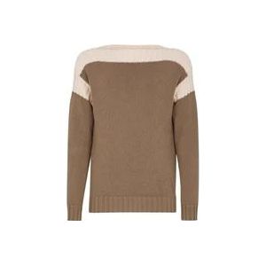 Fendi Beige Katoenen Pullover Sweater , Multicolor , Heren , Maat: M