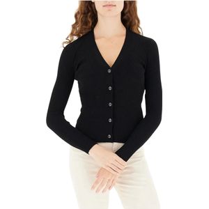 Weekend, Dames, Truien, Zwart, Maat: L Viscose,