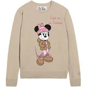 MC2 Saint Barth, Dames, Truien, Beige, Maat: XS Wol,