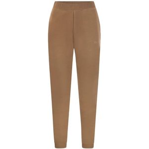 Max Mara, Dames, Broeken, Beige, Maat: XS Katoen,