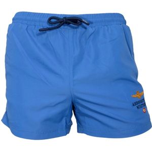 Aeronautica Militare, Heren, Badkleding, Blauw, Maat: XL Zijde,