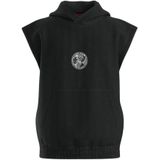 Hugo - Sweatshirt - Zwart - Mouwloos - Katoen