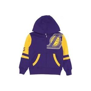 Nike Original Team Colors Full Zip Fleece Hoodie , Purple , Heren , Maat: L