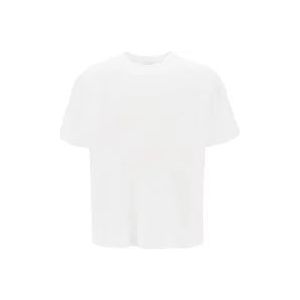 Burberry Oversized EKD Borduurwerk T-shirt , White , Heren , Maat: S