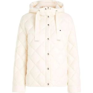Tommy Hilfiger, Dames, Jassen, Beige, Maat: L