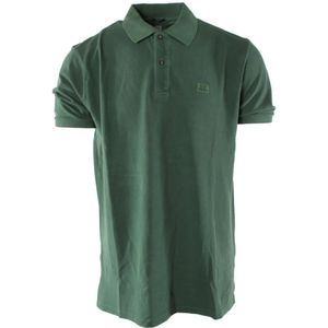 C.p. Company, Heren, Tops, Groen, Maat: 2XL Katoen,
