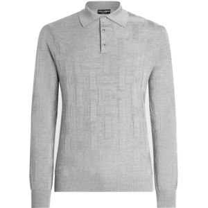 Dolce & Gabbana, Heren, Truien, Grijs, Maat: M
