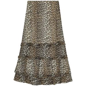 Ganni, Dames, Rokken, Veelkleurig, Maat: S