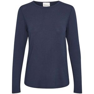 My Essential Wardrobe, Dames, Tops, Blauw, Maat: XL Modal,