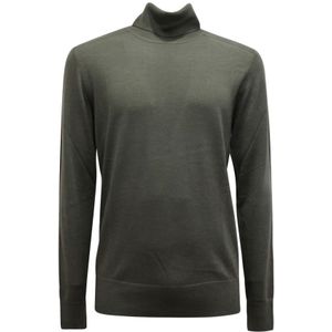 Patrizia Pepe, Heren, Truien, Groen, Maat: L Wol,