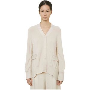 MeiMeiJ, Dames, Truien, Beige, Maat: XS