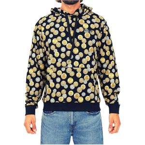 Moschino, Heren, Sweatshirts & Hoodies, Veelkleurig, Maat: M Katoen,