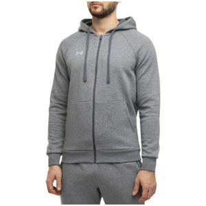 Under Armour, Heren, Sweatshirts & Hoodies, Grijs, Maat: M Katoen,