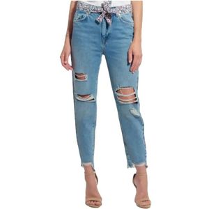 Kaporal, Dames, Jeans, Blauw, Maat: W24 Denim,